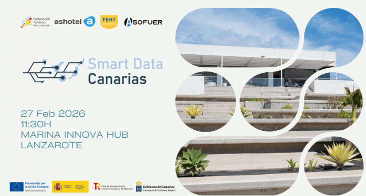 Las patronales turísticas presentan en Lanzarote resultados del proyecto ‘Smart Data Canarias’ 